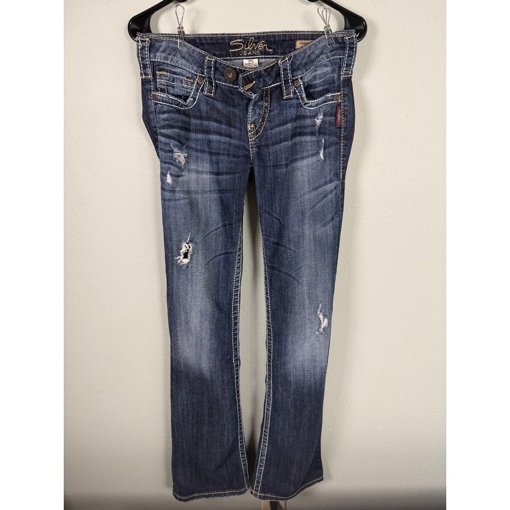 Silver Jeans Tuesday  Distressed Women's Size 5